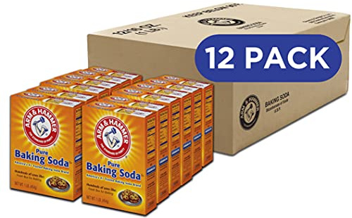 Arm & Hammer Baking Soda, 1 Pound (Pack of 12)
