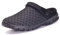 Zuecos para Hombre y Mujer Ligeros Zapatillas de Jardin,Negro,EU39