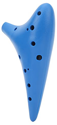Instrumento Ocarina, Ocarina Plastic Blue Easy Playing para el Hogar