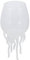 LABRIMP Unique Jellyfish Shape Cocktail Glasses Set of 4 Glassware for Martini Mojito
