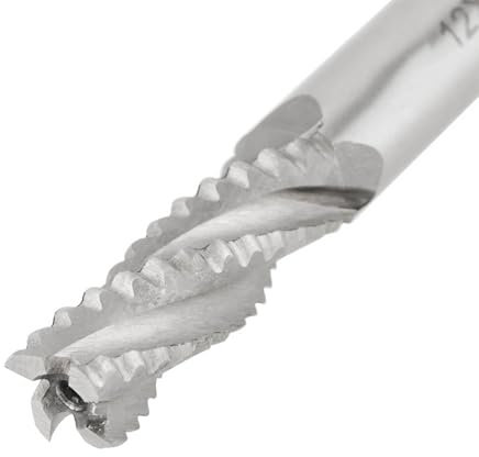 Fresa de Desbaste HSS, Fresa CNC, 4 Uds., 4 Flautas, Fresa M6 M8 M10 M12