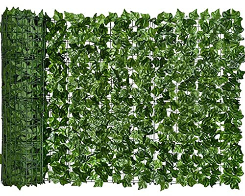 Paneles de setos artificiales resistentes a los rayos UV, paneles divididos de pared para privacidad al aire libre, decoración y protección de vallas, perfecto para paisajismo