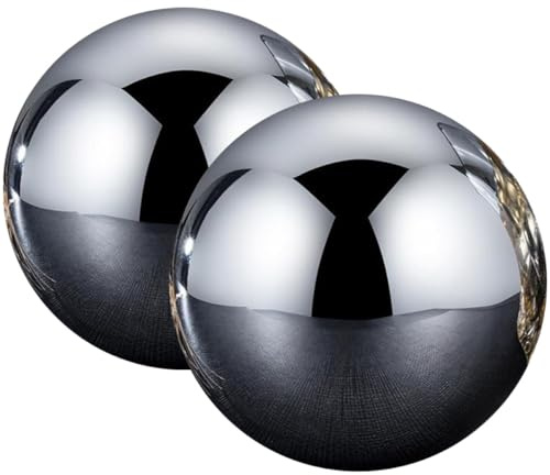 SHINEOFI Piedras de Vino Reutilizables de Acero Inoxidable para Bebidas y Whisky, 2 Piezas Lavables, No Se Derriten para Bar o Uso en Casa