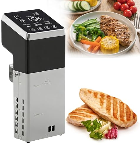 Sous Vide Cooker, Immersion Circulator with 1600W Powerful Pump and Accurate Temperature Timer for Home Cooking Enthusiasts and Professional Chefs