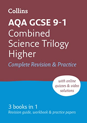 AQA GCSE 9-1 Combined Science Higher All-in-One Complete Revision and Practice: Ideal for the 2026 and 2027 exams includes online edition, quizzes and video solutions