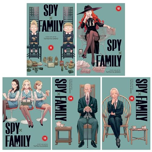 Spy x Family Series (Vol 11-15) by Tatsuya Endo 5 Books Collection Set