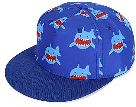 MASOCIO Cappellino Bambino Baseball con Visiera Estivo Sole Cappello Bambini Bimbo Berretto età 2-4 Anni Blu