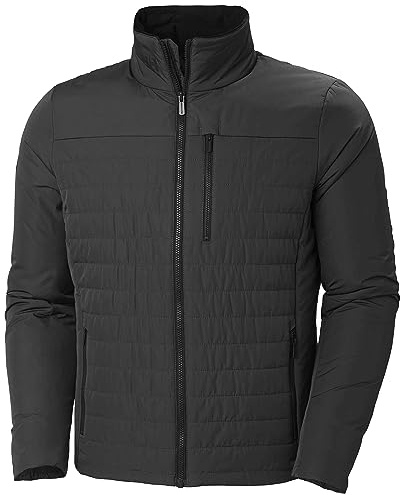 Helly Hansen Herren Crew Jacket 2.0 Insulator, 990 Black, XL EU