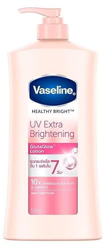 Vaseline Lotion Corporelle Éclaircissante Gluta Glow, 500 ml