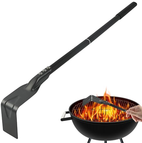 Aschebesen für Ho Grill - Holzkohle-Raken für Pizzaofen - Grillreiniger, Schaber für Pizzaöfen, Kamine, Öfen und Grills
