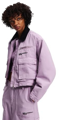 KARL LAGERFELD JEANS Donna Workwear Jacket Lavanda S