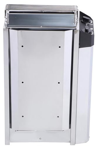 Calentador de Sauna, Tipo de Control Interno 3kW Tipo Estufa Acero Inoxidable Herramienta Calefacción Calentamiento para la Habitación 220V