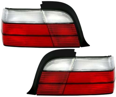 Rückleuchten Set in Rot Weiß für 3er BMW E36 Coupe/Cabrio (3/1992-4/1999)