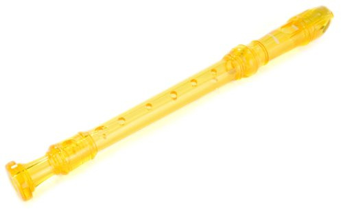 Percussion Plus PP916 Descant Recorder - C-Thru Yellow