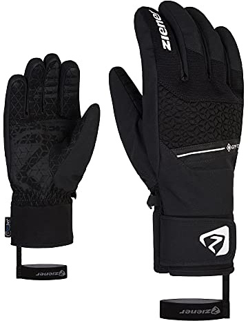 Ziener Herren Granit Ski-Handschuhe/Wintersport | wasserdicht Gore-Tex Alpine Wool, black, 11