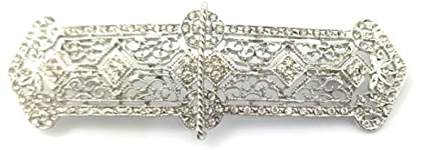La Parisién BROCHE MANTILLA PLATEADO