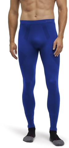 FALKE herr Baslager Underdel Warm Long M Ti funktionellt garn snabbtorkande 1 del, Blå Yve 6714, XXL
