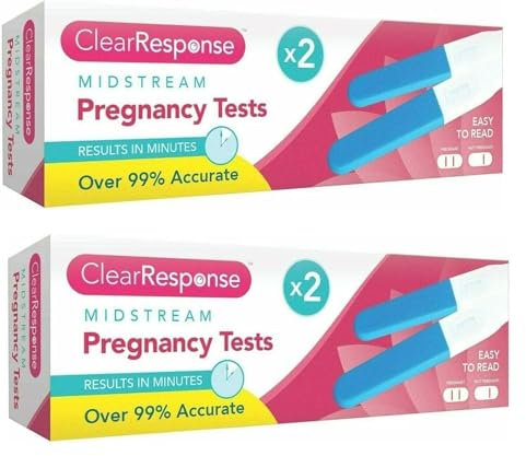 GEMS | Pack of 4 Pregnancy Test Kit | Early Detection | Quick Result | Home Testing Kit | Over 99% Accuracy | Multipack