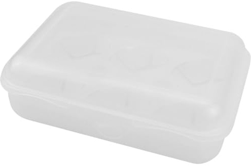 Angoily Conteneur à Œufs Transparent à Compartiments Boîte à Œufs Portable Pour Maison Et Pique- Réutilisable