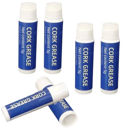 6Pcs Saxophone Cork Paste, Musical Instrument Interface Cor Paste, Suitable for Clarinet, Oboe, Bassoon Tenon Cor and Saxophone Neck Connection Cork