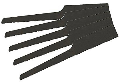 Silverline 633549 Lames pour scie sabre pneumatique coupe-tôle 5 lames