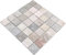 Mosaik Fliese Quarzit Naturstein Quarzit beige grau für BODEN WAND BAD WC DUSCHE KÜCHE FLIESENSPIEGEL THEKENVERKLEIDUNG BADEWANNENVERKLEIDUNG Mosaikmatte Mosaikplatte