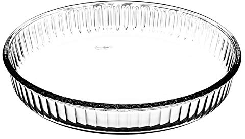 OZYOL Borcam 59014 Kare - Fuente Redonda para Horno (Cristal)