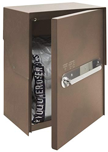 Arregui Bigpack EP2008 Individual de Acero para paquetería Grande, buzón para Paquetes, Color óxido