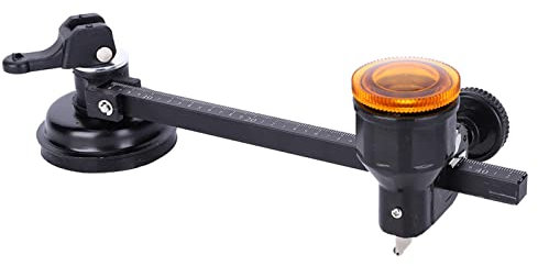 Tagliavetro Circolare, Tagliapiastrelle in Vetroceramica Regolabile da 40 Cm, Tagliapiastrelle a Compasso in Lega di Alluminio