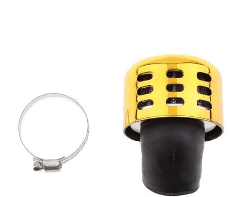 Okiyakusama Filtro de Aire de La Cabeza Del Champiñón 35-38mm Tubo de Admisión para Motocicleta Moto Atv Oro