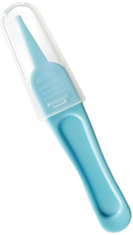 Nasen-Picker-Werkzeug für Babys, Nasenreinigungspinzette, Baby-Nasen-Picker, Baby-Ohr-Nasen-Pinzette, Plas-Tic-Pinzette für Baby-Nase, Nasenpinzette für Kinder, runde Pinzette, sicher und effektiv