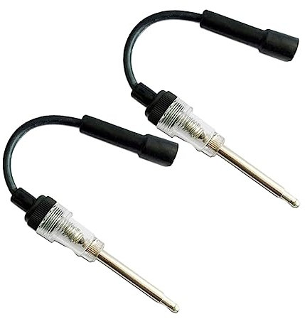 Cabilock Probador de Chispa de Encendido y Bobina Motor 2 Piezas para Automóviles Dura Prueba Sistema Encendido Uso Diagnóstico Mecánico Mantenimiento Profesional