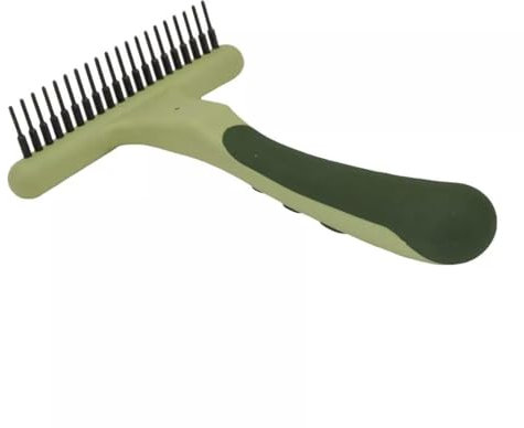 Coastal Pet Safari Single Row Undercoat Rake - Gentle Dematting and Deshedding Tool for Dogs, Pet Grooming Comb