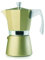 Ibili - Cafetière à Expresso Evva Golden, 6 Tasses, 300 ml, Fonte D’Aluminium, Compatible avec les Plaques à Induction