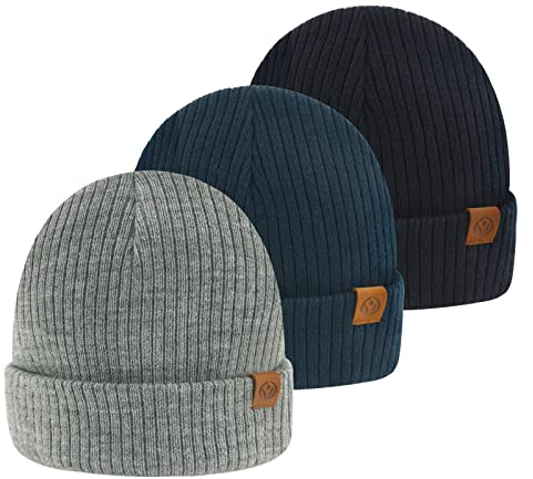 JANGANNSA Strickmütze Beanie Kinder Winter Baby Mütze Dinosaurier Neugeborene Wintermütze für Jungen Mädchen 0-8 Jahre