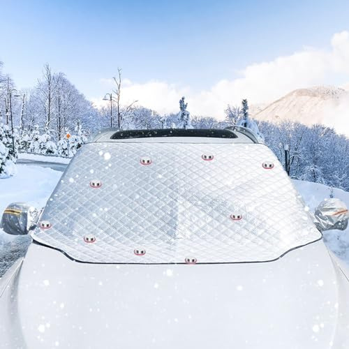 IKSAMY vindruteskydd bil för vinter frostskydd (SUV)
