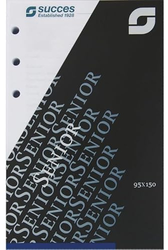 Succes Senior Kalendereinlage 2026 1 Woche auf 2 Seiten Weiß Deutsch