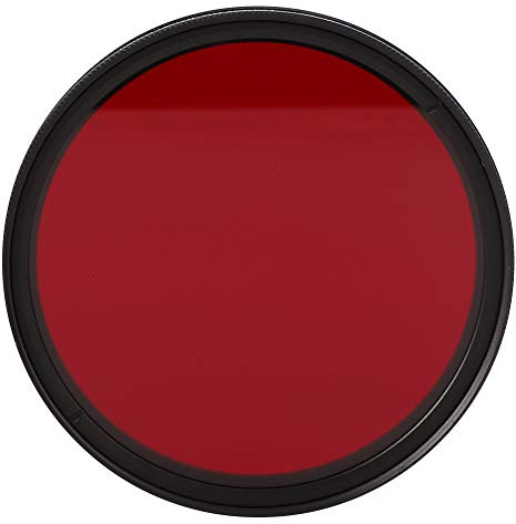 BONKZEBU FOTGA Justerbart Infrarött Filter för IR-fotografering, Bekvämt Roterande Filter för Svaga Skuggor, Aluminiumlegering + Optiskt Glas (67 mm)