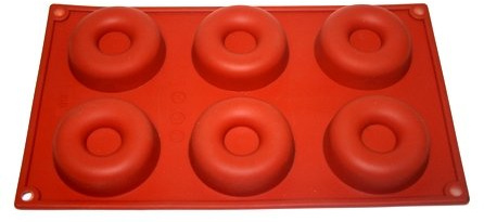 Silicone Savarin 2.2 Oz, 6 Cavities