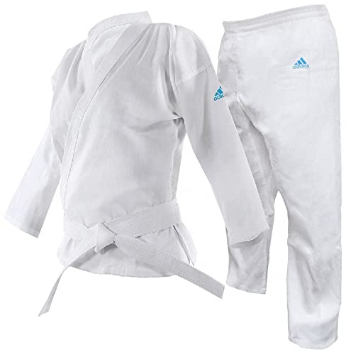 adidas Unisex-Jugend Adistart Karateanzug 197 g Kampfsport Student Gi 160 cm weiß