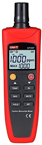 UNI-T UT337A CO-Messgerät, Kalibrierfunktion, elektrochemischer Gassensor (CO) Datenhaltung..