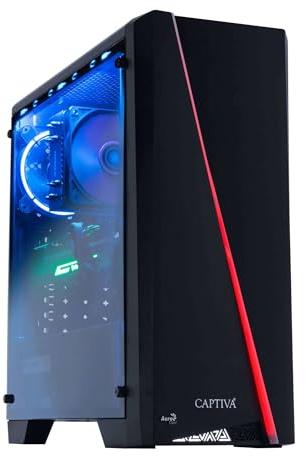 Captiva PC Advanced Gaming I68-019 I Intel Core i5 10400F I Mainboard H410M I 16GB DDR4 RAM I RTX 3050 8GB I 500GB M.2 SSD I ohne Betriebssystem