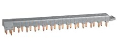 405201 Peigne d'alimentation tétrapolaire 4P tête de groupe HX3 optimisé disjoncteur à bornes décalées - 12m