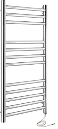 Manissa Scaldasalviette elettrico Riga in acciaio inox 500x800mm