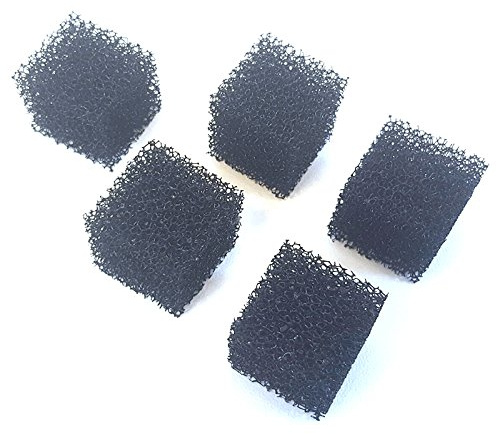 allpondsolutions Aquarium Surface Skimmer - Tropical Marine Reef Fish Tank Water Internal Filter <250L - Opt. Replacement Foams (SKIM-1 Replacement Foams (pack of 5))