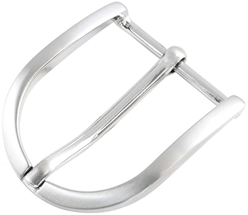BELTINGER Fibbia per cintura rotondo 2,5 cm | buckle fibbia fibbia per cintura 25mm massiccia | fibbia ad ardiglione | cintura intercambiabile fino a 2,5cm