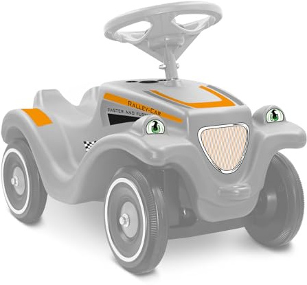 Finest Folia Set di adesivi compatibili con Big Bobby Car Classic per veicoli per bambini, auto antiscivolo, pellicola di design per ragazze e ragazzi R194 (03 auto sportiva)