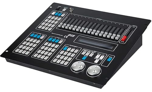 UPIKIT Controller DMX, Console DMX 512, Controller Illuminazione Discoteca Dj, Mixer Luci di Controllo Luci da Palco Professionali, Pannello Controller Console Illuminazione