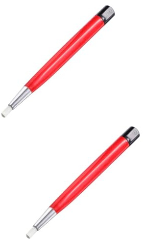 Healeved 2pcs Brush Pen Sanding for Dust Remover Corrosion Cleaning Brush for Jewelry Watch
