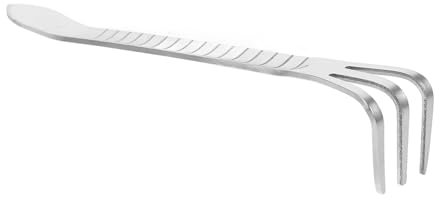 Mipcase Râteau de Jardin Bonsaï Outil de Jardinage Poignée Améliorée pour Un Travail Efficace du Sol